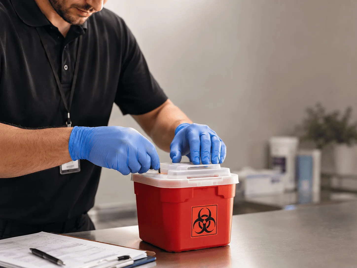 Why choose Sharps Waste Disposal in Heidrick, KY